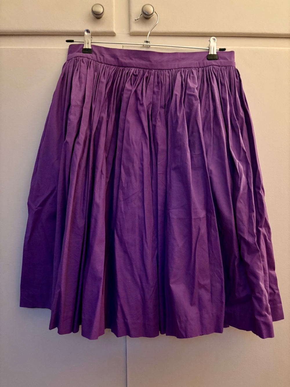 Hearts and Found: Lola Purple Gathered Skirt